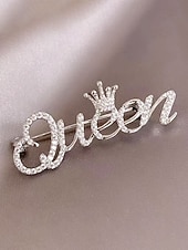 Недорогие День святого Валентина-Женская брошь в форме сердца из сплава с искусственным жемчугом, доступно несколько вариантов дизайна, идеально подходит для Дня святого Валентина, свадеб и повседневной носки.