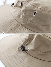 abordables Chapeaux pour hommes-Chapeau d'extérieur pour homme en polyester à séchage rapide – plusieurs couleurs – idéal pour les activités de plein air et le quotidien