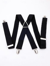 Недорогие Свадьба ACC-Мужские эластичные подтяжки из полиэстера – различные цвета, эластичный материал, стильные и удобные для свадеб, ужинов и торжественных мероприятий.