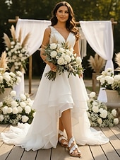 tanie Panna młoda-Damskie sandały na płaskim obcasie z koronki w kolorze kości słoniowej, eleganckie buty ślubne w stylu boho na plażowy ślub