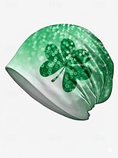 economico Accessori-Scaldacollo da donna per San Patrizio: molteplici fantasie, materiale stampato in poliestere, versatile da usare come scaldacollo o come protezione per il viso, perfetto per le celebrazioni festive