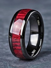 Недорогие Аксессуары-Мужское кольцо из нержавеющей стали с зеленой инкрустацией, в кельтском стиле, многоцветная отделка, прочное, удобное, идеально подходит для празднования Дня Святого Патрика и повседневного ношения.