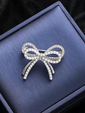 Недорогие День святого Валентина-Женская брошь в форме сердца из сплава с искусственным жемчугом, доступно несколько вариантов дизайна, идеально подходит для Дня святого Валентина, свадеб и повседневной носки.