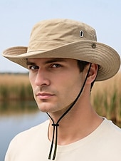 abordables Chapeaux pour hommes-Chapeau d'extérieur pour homme en polyester à séchage rapide – plusieurs couleurs – idéal pour les activités de plein air et le quotidien