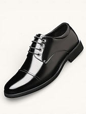 tanie Buty Oxford-Męskie Oksfordki Buty Derby formalne Buty Skórzane Mokasyny Spacery Biznes Klasyczny Codzienny Codzienny Na zewnątrz Ślub Skóra nappa Wygodny Niepoślizgowy / a Oddychający Sznurowane Czarny Brązowy