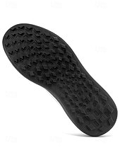 voordelige Heren Golf Schoenen-Witte golfschoenen voor heren zonder spikes, ademend bovenwerk, stabiele gripzool, minimalistische sportstijl voor golfbanen en casual gebruik.