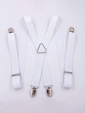 Недорогие Свадьба ACC-Мужские эластичные подтяжки из полиэстера – различные цвета, эластичный материал, стильные и удобные для свадеб, ужинов и торжественных мероприятий.