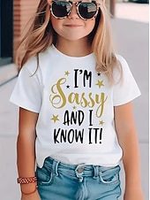 Недорогие Юмористический 3D Игровой Стиль Девочки-Девочки 3D Графика Буквы Футболка С короткими рукавами 3D печать Лето Весна Спорт Мода Уличный стиль Дети 4-12 лет Вырез под горло Повседневные на открытом воздухе Стандартный