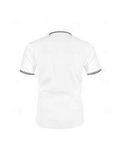 Χαμηλού Κόστους Κλασικό Πόλο Ανδρών-Ανδρικά Πόλο Πόλο με στάμπα Ice Silk Seersucker Causal Επιχείρηση Ριμπ γιακά πόλο Κοντομάνικο Μοντέρνα Βασικό Συμπαγές Χρώμα Κουμπιά Καλοκαίρι Άνοιξη &amp; Χειμώνας Κανονικό