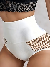 cheap Control Panties-Women's Waist Trainer Active Fashion Pure Color Seamless Boy Leg Daily Vacation Street Black White Beige Summer Spring Tailored Fit