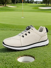 abordables Zapatos de Golf para Mujeres-Zapatos de golf rosas para mujer: zapatillas de golf elegantes y ligeras para mujer, suela amortiguadora para jugar al golf, entrenar, caminar y uso diario.