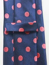 cheap Wedding Accessories-Men's Polyester Polka Dot Necktie, Multi-Color Classic Dot Pattern Tie, Elegant Slim Style for Groomsmen, Weddings, Formal Dinners, Banquets &amp; Business Events