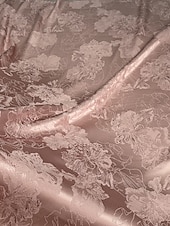 ieftine Rochii Cocktail-Linia -A Lungime Gleznă Rochii de cocktail Elegant Epocă Floral Manșon scurt În V Oficial Buzunar Jaquard Glugă la Spate cu Arc Pliuri