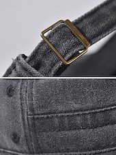 お買い得  メンズ帽子-メンズコットンミリタリーキャップ、調節可能なカジュアルアーミースタイルの帽子、複数の色、軽量で通気性のあるデザイン、メンズアウトドア&amp;日常のカジュアルな帽子