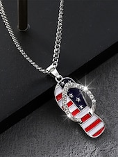  Vereinigte Staaten 250. Jubiläum Damen thematische Acryl Ohrringe – Mehrere Designs Rot Weiß und Blau perfekt für den Unabhängigkeitstag und US-Feierlichkeiten