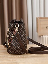 お買い得  ハンドバッグ＆トートバッグ-女性用PUレザーショルダーバッグ、マルチカラー、複数の持ち運びスタイルを備えた多用途のデザイン、スタイリッシュで広々とした日常使いに最適