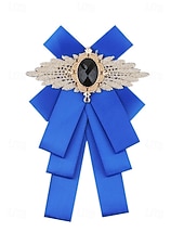 voordelige Huwelijk ACC-Polyester vlinderdas voor heren met broche, verkrijgbaar in diverse kleuren, elegante stijl voor bruiloften en formele gelegenheden.
