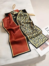 お買い得  メンズネクタイ＆蝶ネクタイ-メンズペイズリープリントスカーフ、マルチカラーパターンのポリエステル軽量ネックスカーフ、男性用のクラシックでエレガントなスタイル、普段着、ビジネスカジュアル、パーティー、季節のスタイリングに最適