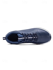 economico Scarpe da Golf da Uomo-scarpe da golf da uomo bianche e nere con design ventilato, ideali per campi da golf e sport all'aria aperta