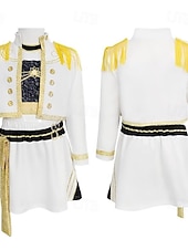  Kpop-inspiriert Von koreanischen Idolen inspiriert Popstar Kostüm Festkleidung Virtuelles Idol for Mädchen Kinder Halloween Karneval Leistung Comic-Konzert Anime Expo