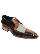 preiswerte Derby Schuhe-Oxford-Schuhe aus Kunstleder mit Farbverlauf für Herren – handbemaltes Design, formelle Abendschuhe zum Schnüren, perfekt für besondere Anlässe