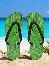 halpa miehet-miesten sinilehtiset varvastossut – trooppinen ja tyylikäs tyyli rantalomalle, saarihyppelylle ja rantaillallisille