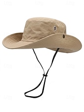 abordables Chapeaux pour hommes-Chapeau d'extérieur pour homme en polyester à séchage rapide – plusieurs couleurs – idéal pour les activités de plein air et le quotidien