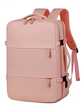 economico Zaini per Università-Zaino da viaggio unisex in nylon, borsa da viaggio multicolore di grande capacità con porta di ricarica USB e custodia per bagagli, stile moderno e minimalista per lavoro, viaggi d'affari, viaggi e spostamenti quotidiani