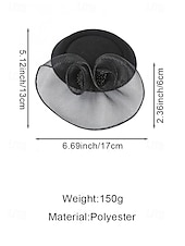 olcso Esküvő ACC-női poliészter kalap, többszínű virágos hálós koktél fejdísz, elegáns vintage stílus esküvőkre, esti vacsorákra, kerti partikra, versenyekre és hivatalos rendezvényekre