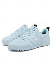 tanie Męskie buty golfowe-Męskie niebieskie buty golfowe, lekka, amortyzowana podeszwa, przewiewna cholewka, sportowy styl do gry na polach golfowych i na świeżym powietrzu