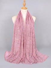 economico Matrimonio ACC-scialle da damigella d'onore da donna, può essere usato come sciarpa, disponibile in più colori, materiale in poliestere, design elegante per matrimoni e feste