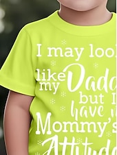 お買い得  男の子の3D面白いユーモア-男の子 3D グラフィック レタード Tシャツ Ｔシャツ 半袖 3Dプリント 夏 春 スポーツ ファッション ストリートファッション 子供 4〜12年 クルーネック カジュアル 日常 アウトドア レギュラー