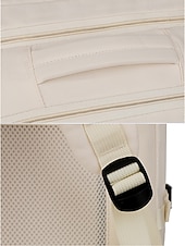 economico Zaini per Università-Zaino da viaggio unisex in nylon, borsa da viaggio multicolore di grande capacità con porta di ricarica USB e custodia per bagagli, stile moderno e minimalista per lavoro, viaggi d'affari, viaggi e spostamenti quotidiani