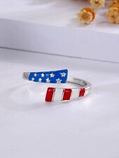 cheap Rings-1PC Ring For Women's Daily Gift Holiday Alloy Fancy Star