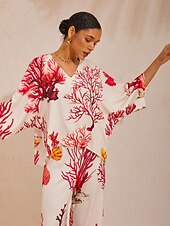 levne košile, topy a halenky-hedvábný saténový top Coral Riviera