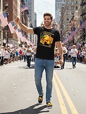  250-летний юбилей США Мужские патриотические графические кроссовки - легкие дышащие повседневные слип-оны обувь с принтом американского флага для парадов путешествий уличной моды и повседневной носки