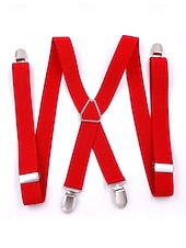 Недорогие Свадьба ACC-Мужские эластичные подтяжки из полиэстера – различные цвета, эластичный материал, стильные и удобные для свадеб, ужинов и торжественных мероприятий.