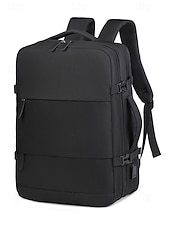 economico Zaini per Università-Zaino da viaggio unisex in nylon, borsa da viaggio multicolore di grande capacità con porta di ricarica USB e custodia per bagagli, stile moderno e minimalista per lavoro, viaggi d'affari, viaggi e spostamenti quotidiani