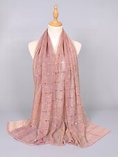 economico Matrimonio ACC-scialle da damigella d'onore da donna, può essere usato come sciarpa, disponibile in più colori, materiale in poliestere, design elegante per matrimoni e feste