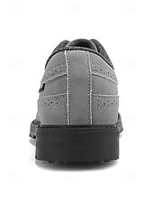 economico Scarpe da Golf da Uomo-Per uomo Vintage Sportivo Casual All'aperto Golf Microfibra Confortevole Allacciatura Nero Bianco Giallo Estate Primavera Autunno