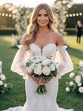 baratos Casamento ACC-Luvas femininas de tule com mangas bufantes – nas cores preto e branco, em tecido de malha macio e elegante, perfeitas para casamentos, festas e eventos noturnos.