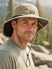 levne Pánské klobouky-Pánská lehká polyesterová sluneční čepice – rybářská čepice, více barev, prodyšná a rychleschnoucí – ideální pro rybaření, turistiku a outdoorové aktivity