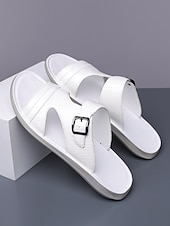 abordables sandales-Sandales à enfiler bleu marine pour homme – design moderne avec détails brillants, parfaites pour les journées à la plage, les tenues décontractées, les occasions informelles et les mariages.