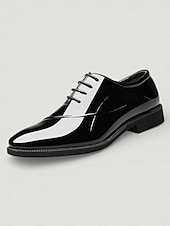 economico Scarpe Oxford-Per uomo Oxford Classico Giornaliero Serata e festa PU Nero Marrone Autunno Primavera