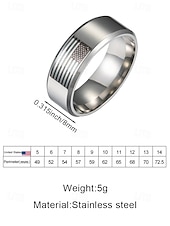  Bague en acier inoxydable pour hommes du 250e anniversaire des États-Unis avec motif du drapeau américain bande patriote en or et en argent style minimaliste classique bijoux de mode pour hommes pour