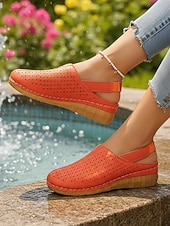 economico Zoccoli e pianelle da donna-zoccoli da donna con cinturino posteriore traforato rosa – scarpe comode, traspiranti e leggere per abbigliamento casual, passeggiate, viaggi, giardinaggio e uso quotidiano