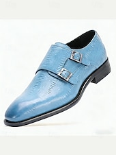 tanie Buty mnicha-czarne skórzane półbuty męskie typu oxford – klasyczny, sznurowany model z perforowanymi detalami, idealne na wesela, spotkania biznesowe i oficjalne okazje