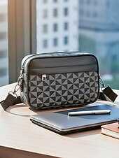 olcso Férfitáskák-férfi műbőr crossbody táska – több színben, sokoldalú pántokkal, stílusos és tartós mindennapi viseletre, munkába és utazásra egyaránt