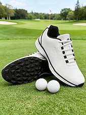 economico Scarpe da Golf per Donne-scarpe da golf leggere senza tacchetti bianche/blu da donna – scarpe da ginnastica traspiranti e ammortizzate per golfiste, praticanti di golf, sport casual all'aperto, viaggi e abbigliamento quotidiano