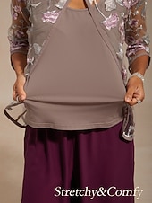  女性用 レーストップス エレガント ハイネック ピンク 夏 春 秋